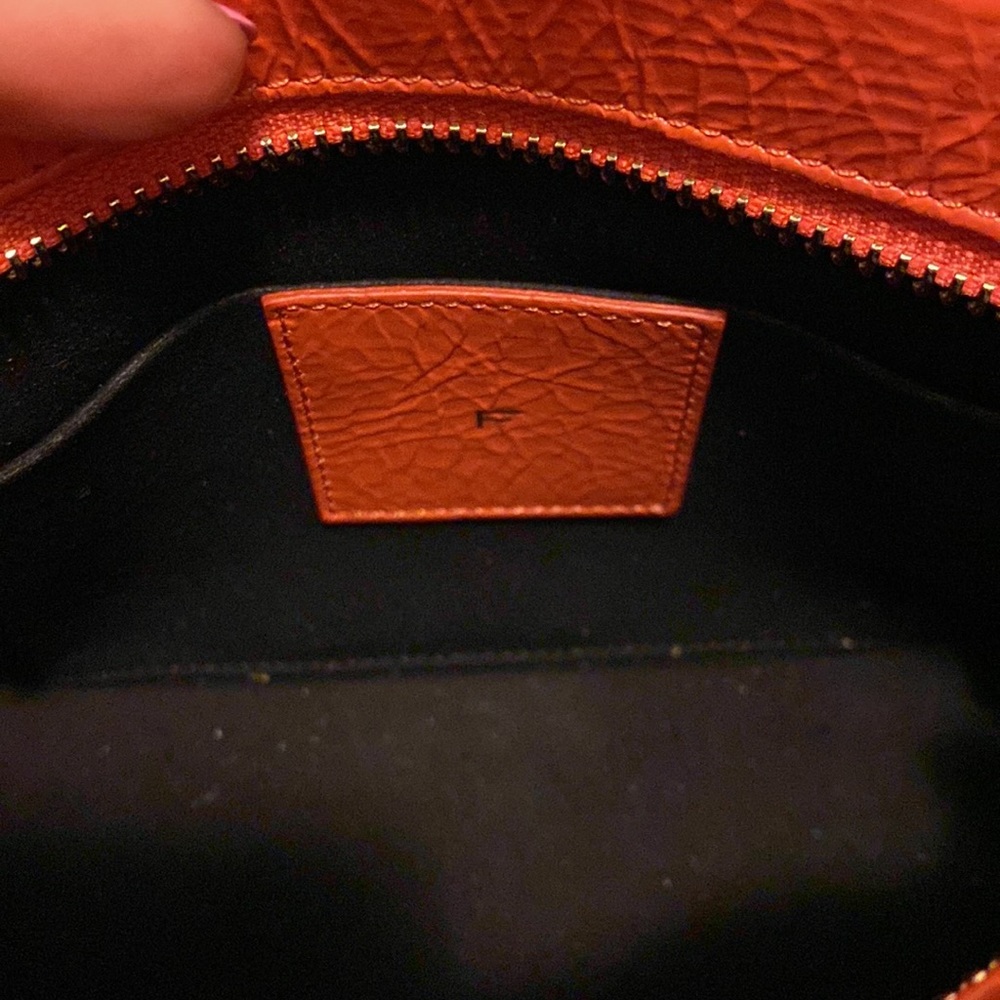 Orange Frame Mini Handbag - Picture 3 of 4